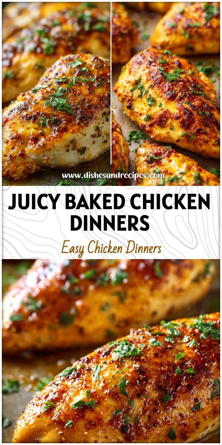 Juicy Baked Chicken Dinners: Reheat Without Drying Out