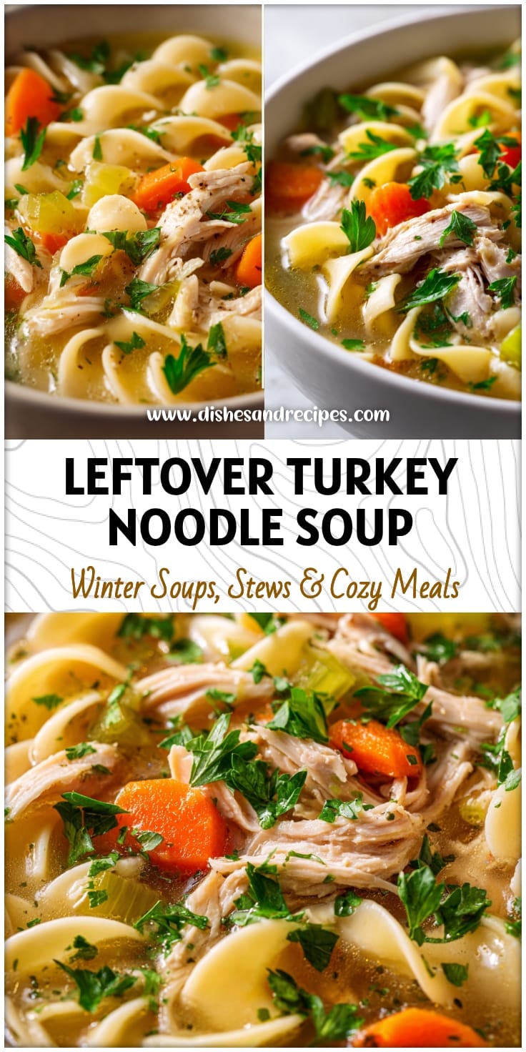 Easy Leftover Turkey Noodle Soup Recipe for a Cozy Meal 14 Easy Leftover Turkey Noodle Soup Recipe for a Cozy Meal