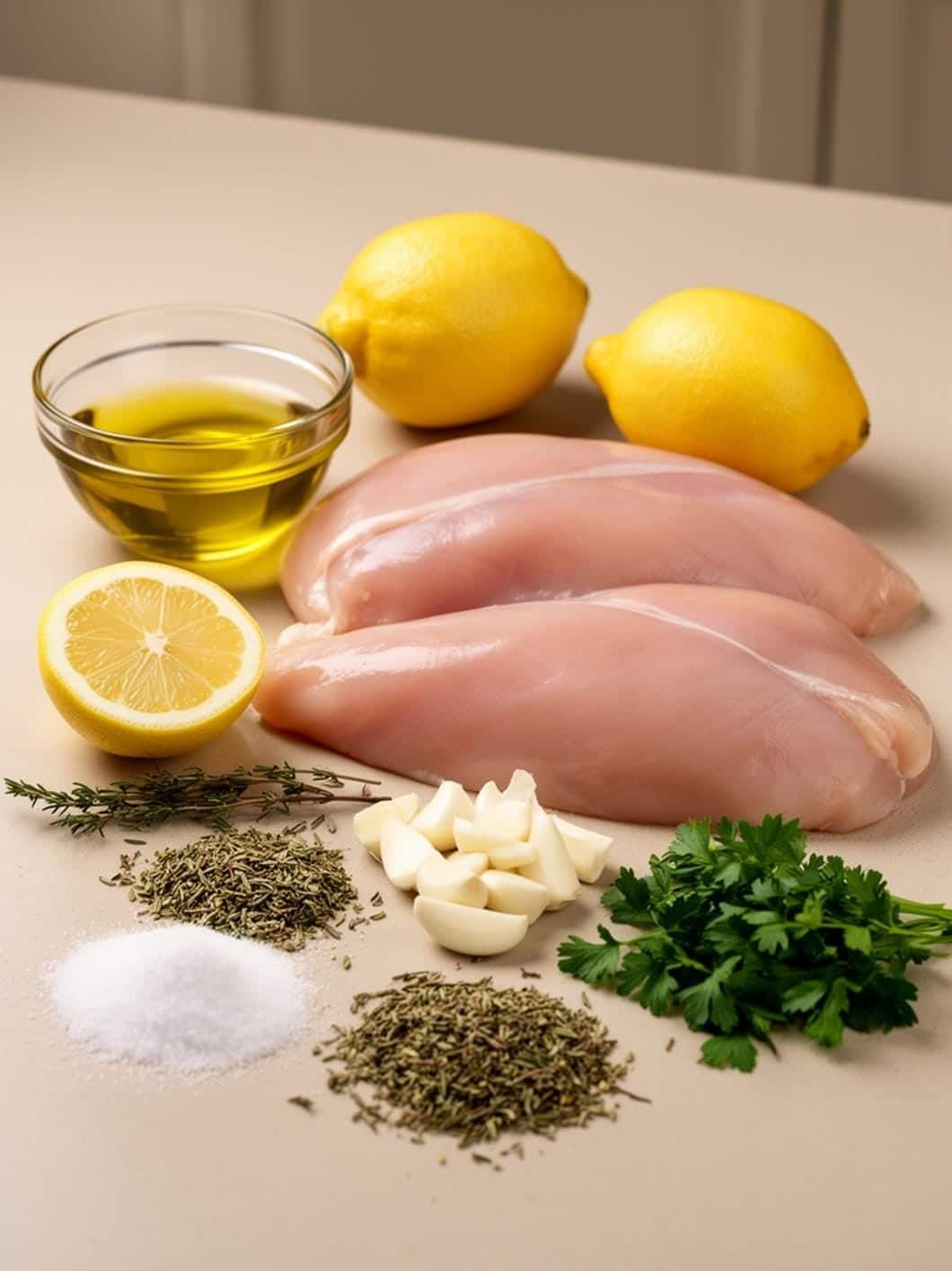 Lemon Herb Chicken Dinner: Quick & Healthy in 20 Minutes