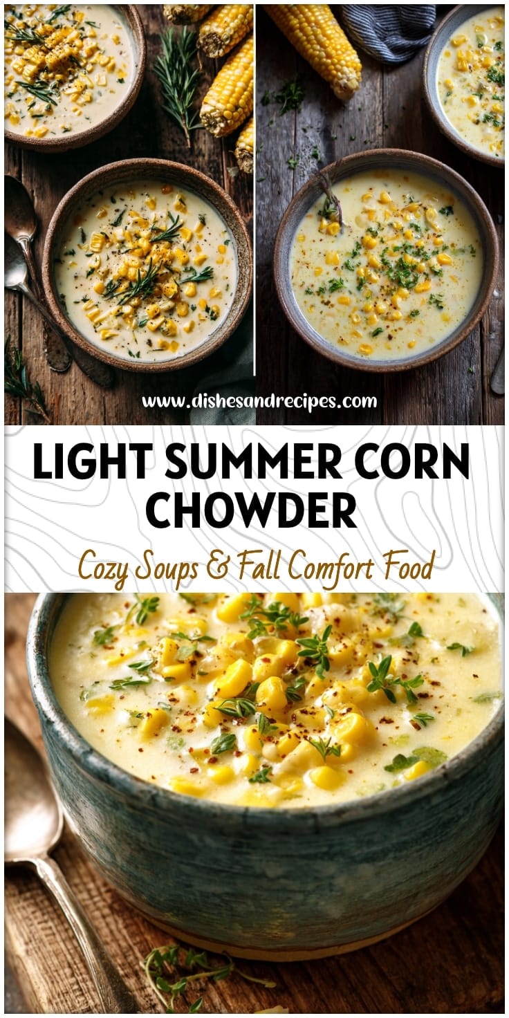 Easy Summer Corn Chowder Recipe: Light & Creamy