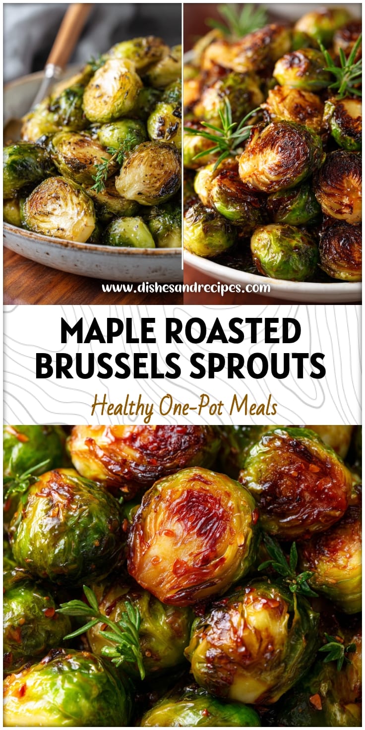 Maple Roasted Brussels Sprouts: Easy & Delicious Side Dish