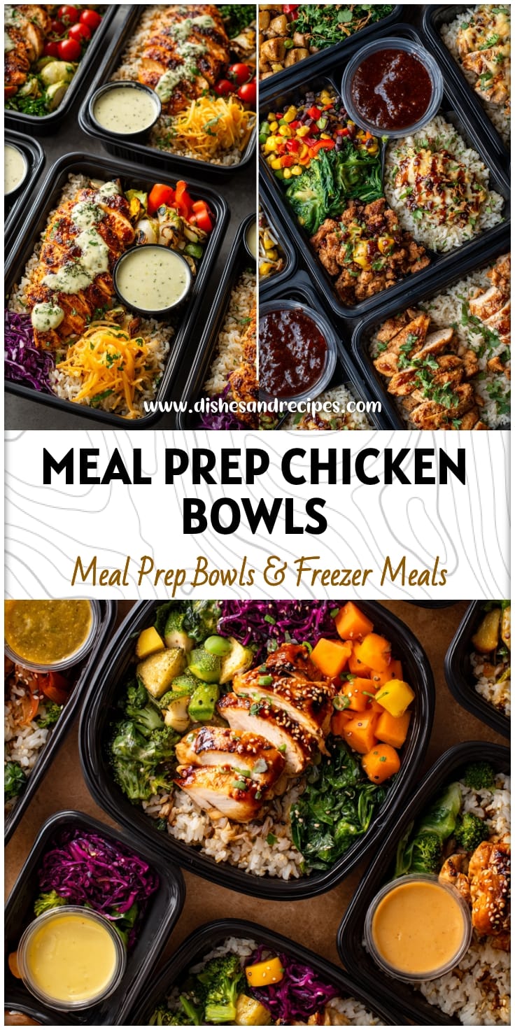Meal Prep Chicken with Simple Sauces for Easy Weeknight Dinners