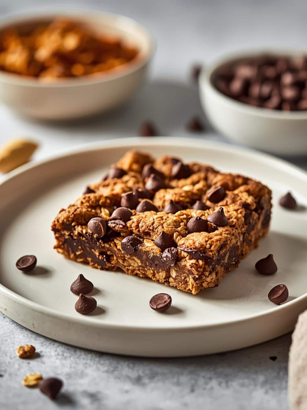 No-Bake Chocolate Oat Energy Bars: Easy Homemade Granola Bars for a Healthy Snack