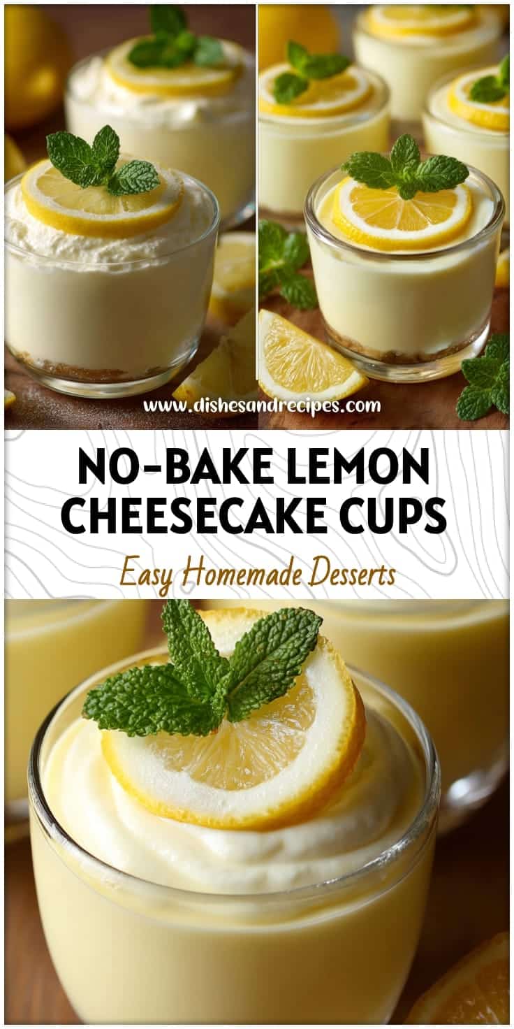 No-Bake Lemon Cheesecake Cups: Easy & Refreshing Dessert 14 No-Bake Lemon Cheesecake Cups: Easy & Refreshing Dessert