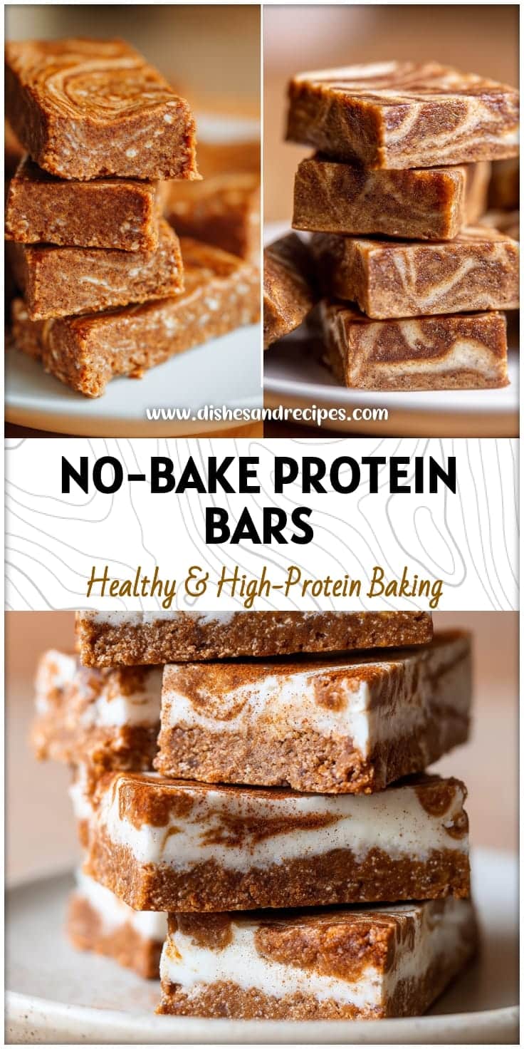 Easy No-Bake Protein Bars (No Weird Ingredients!)