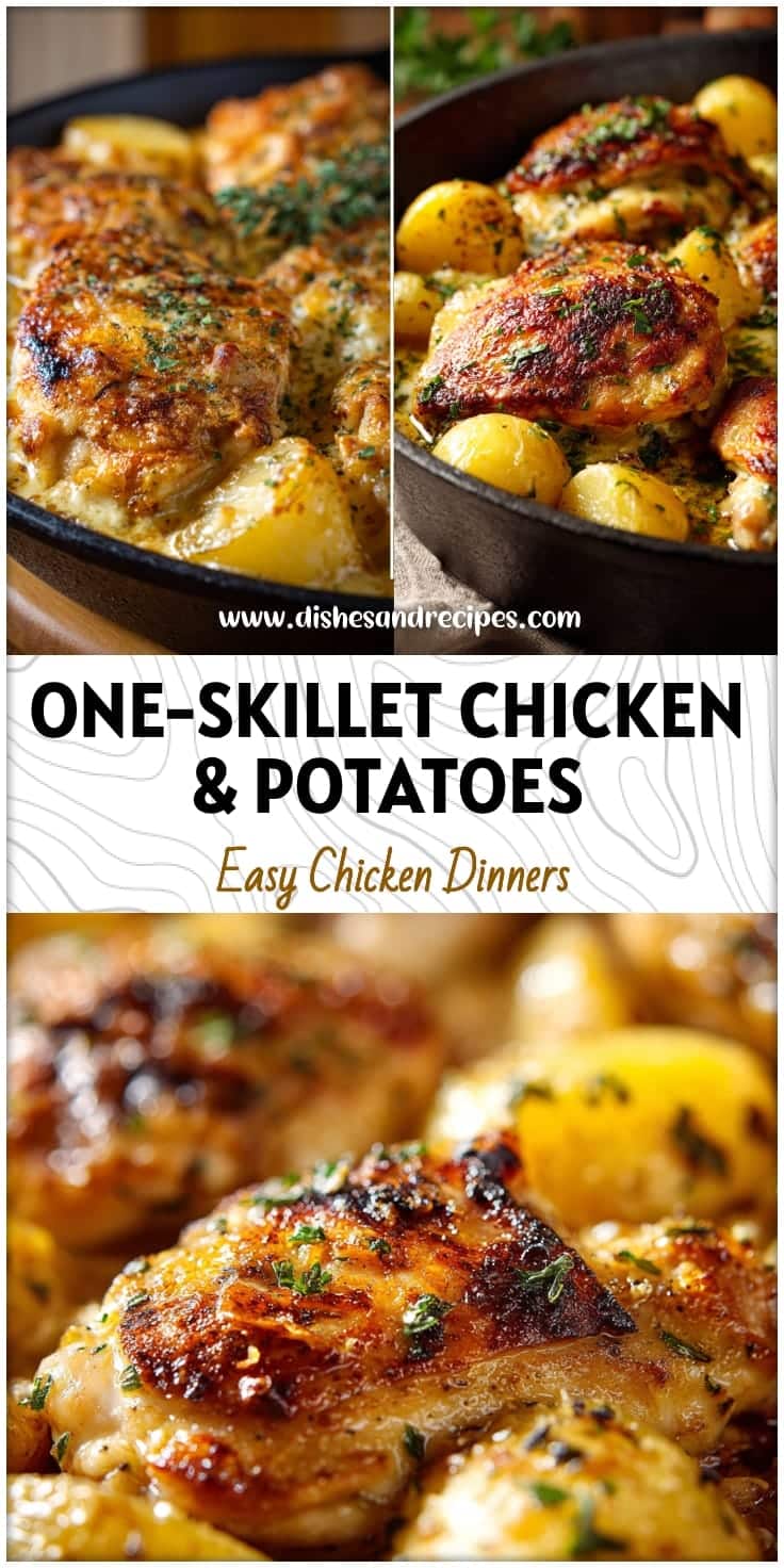 One-Skillet Chicken & Potato Meals: Easy Oven Recipes for Minimal Cleanup 14 One-Skillet Chicken & Potato Meals: Easy Oven Recipes for Minimal Cleanup
