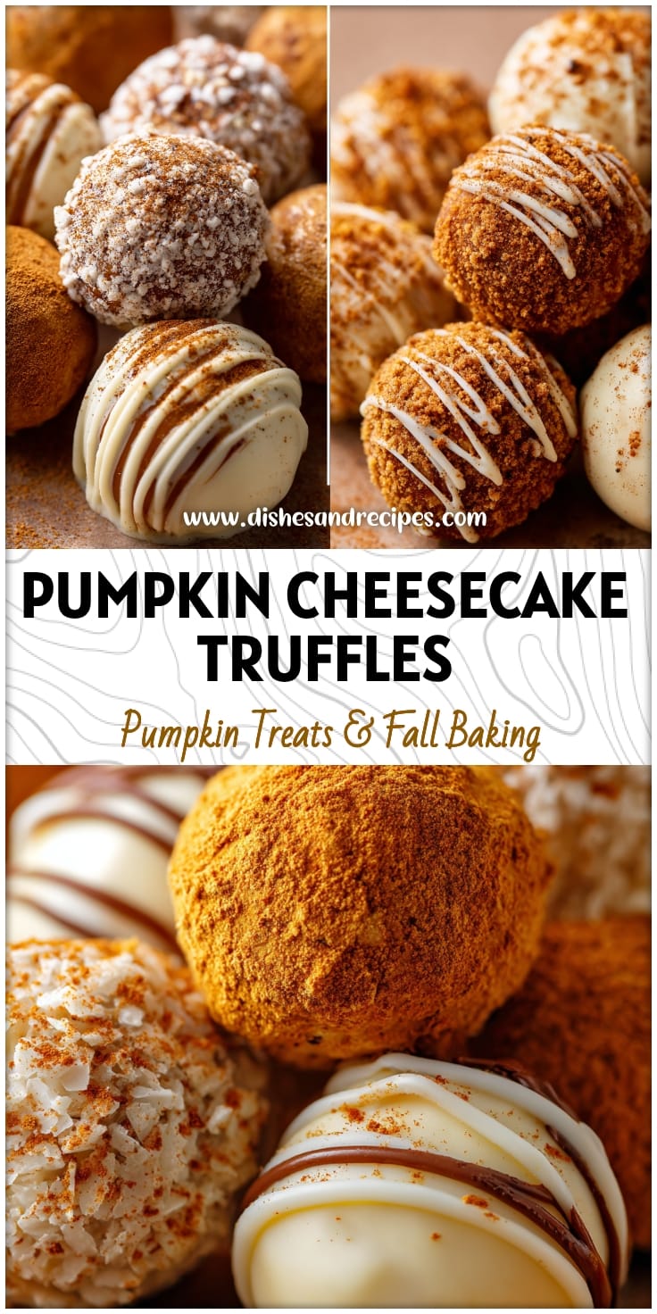 No-Bake Pumpkin Cheesecake Truffles: Easy Fall Dessert Recipe