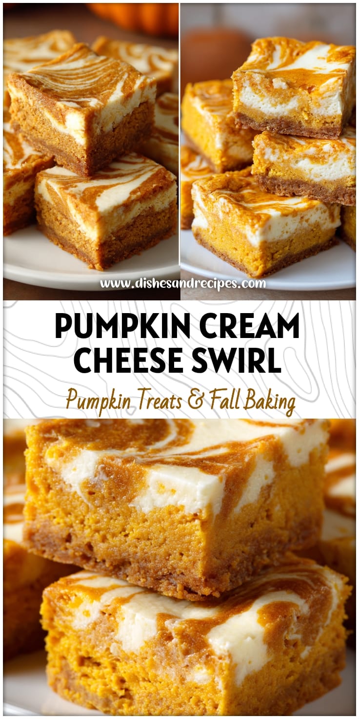 Pumpkin Cream Cheese Swirl Bars: Easy Recipe for Delicious Fall Treats