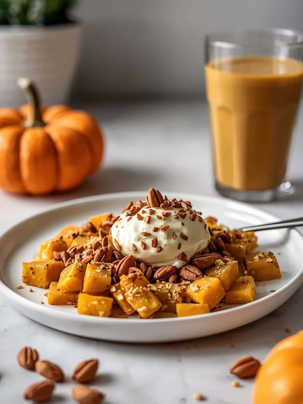 Quick Pumpkin Smoothie Recipe: Healthy Pumpkin Pie Flavor for Breakfast