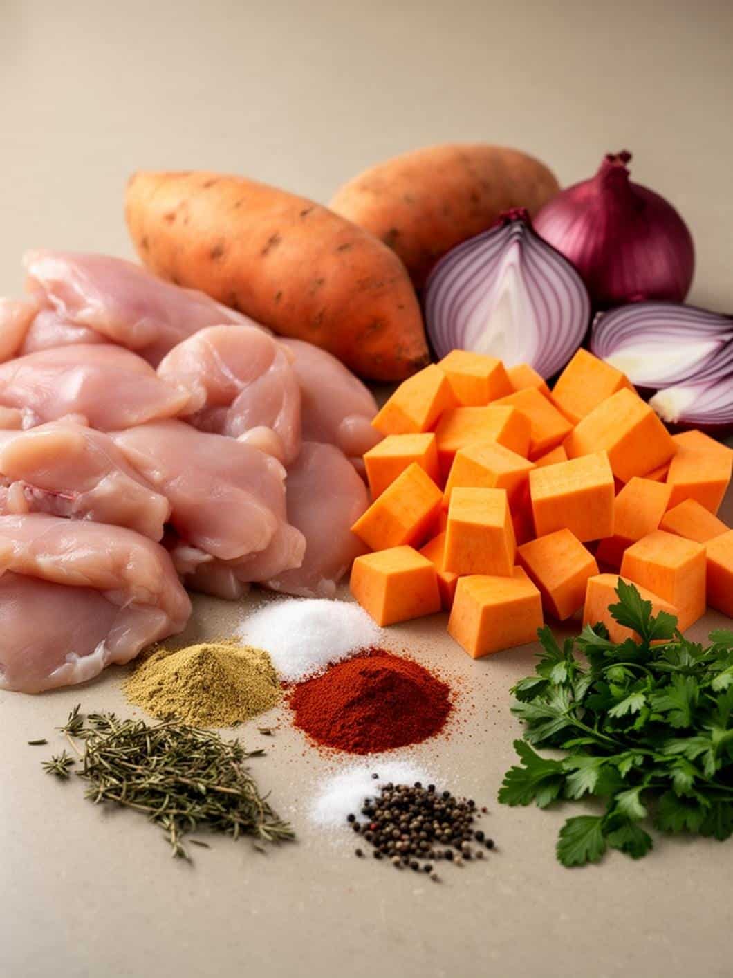 Sheet Pan Chicken & Sweet Potatoes: Easy Weeknight Meal Prep