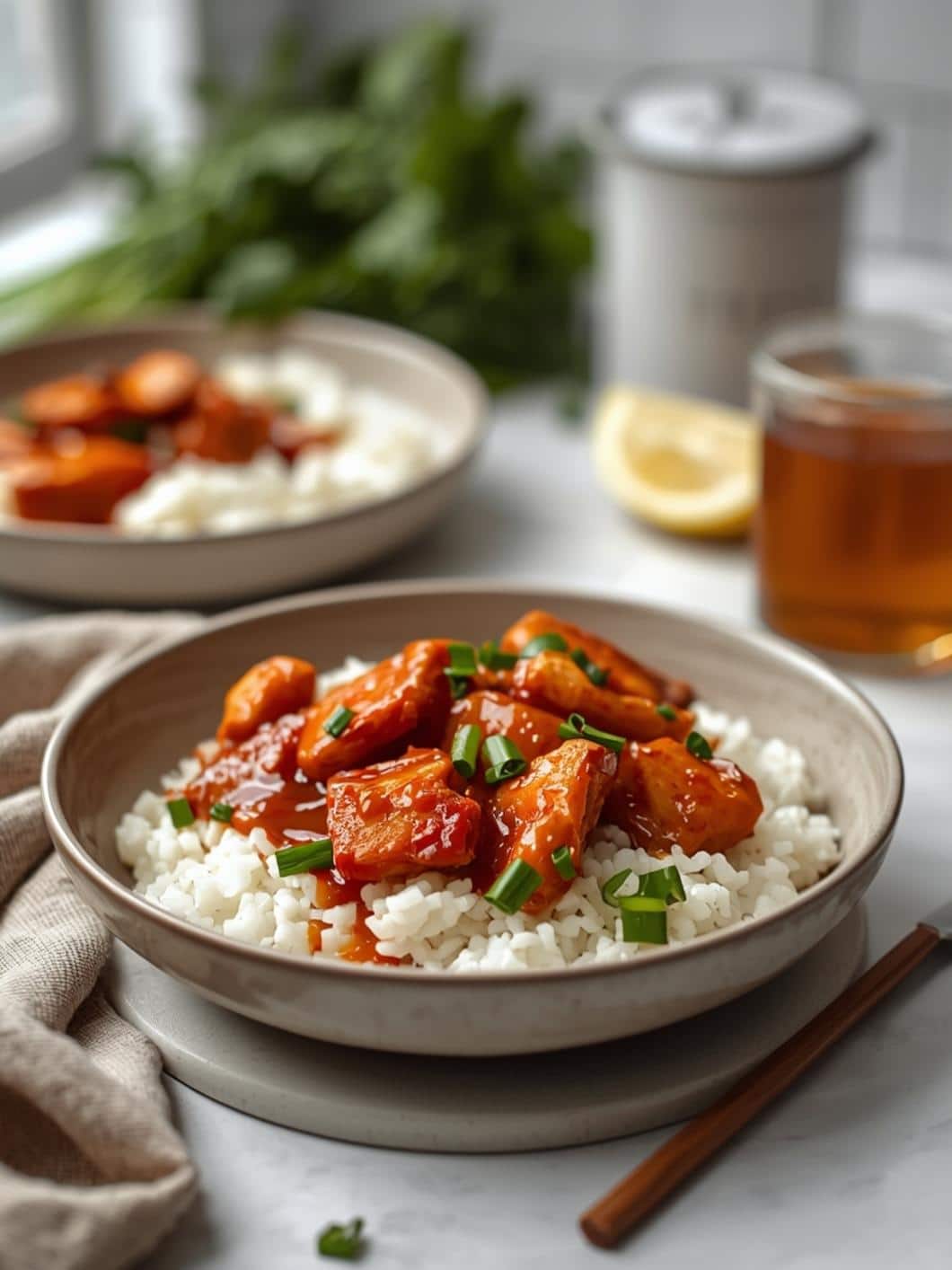 Sweet Chili Chicken Rice Bowls: Easy & Healthy Dinner