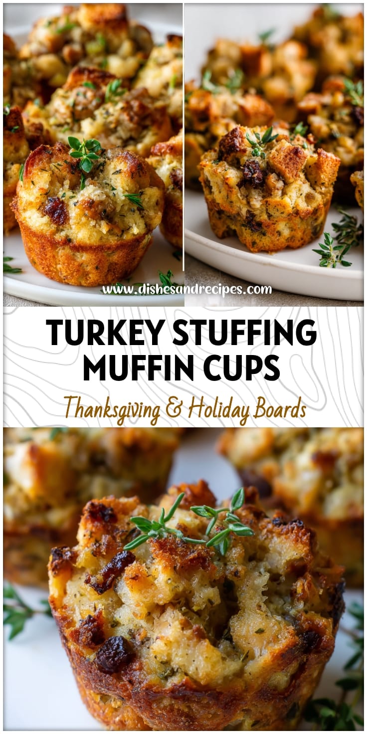 Turkey & Stuffing Muffin Cups: Easy Leftover Turkey Appetizers 14 Turkey & Stuffing Muffin Cups: Easy Leftover Turkey Appetizers
