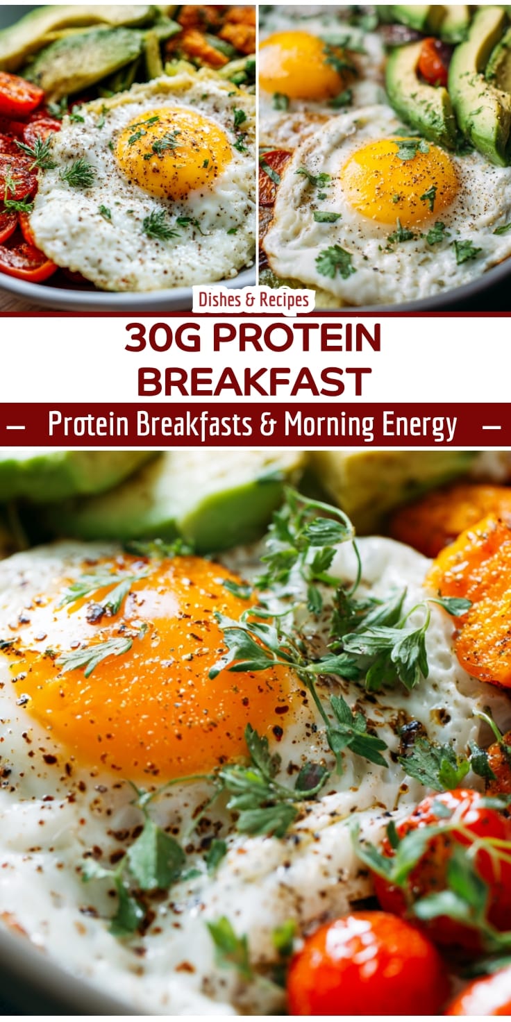 30g Protein Breakfast (No Shake) - Healthy & Gluten-Free 14 30g Protein Breakfast (No Shake) - Healthy & Gluten-Free
