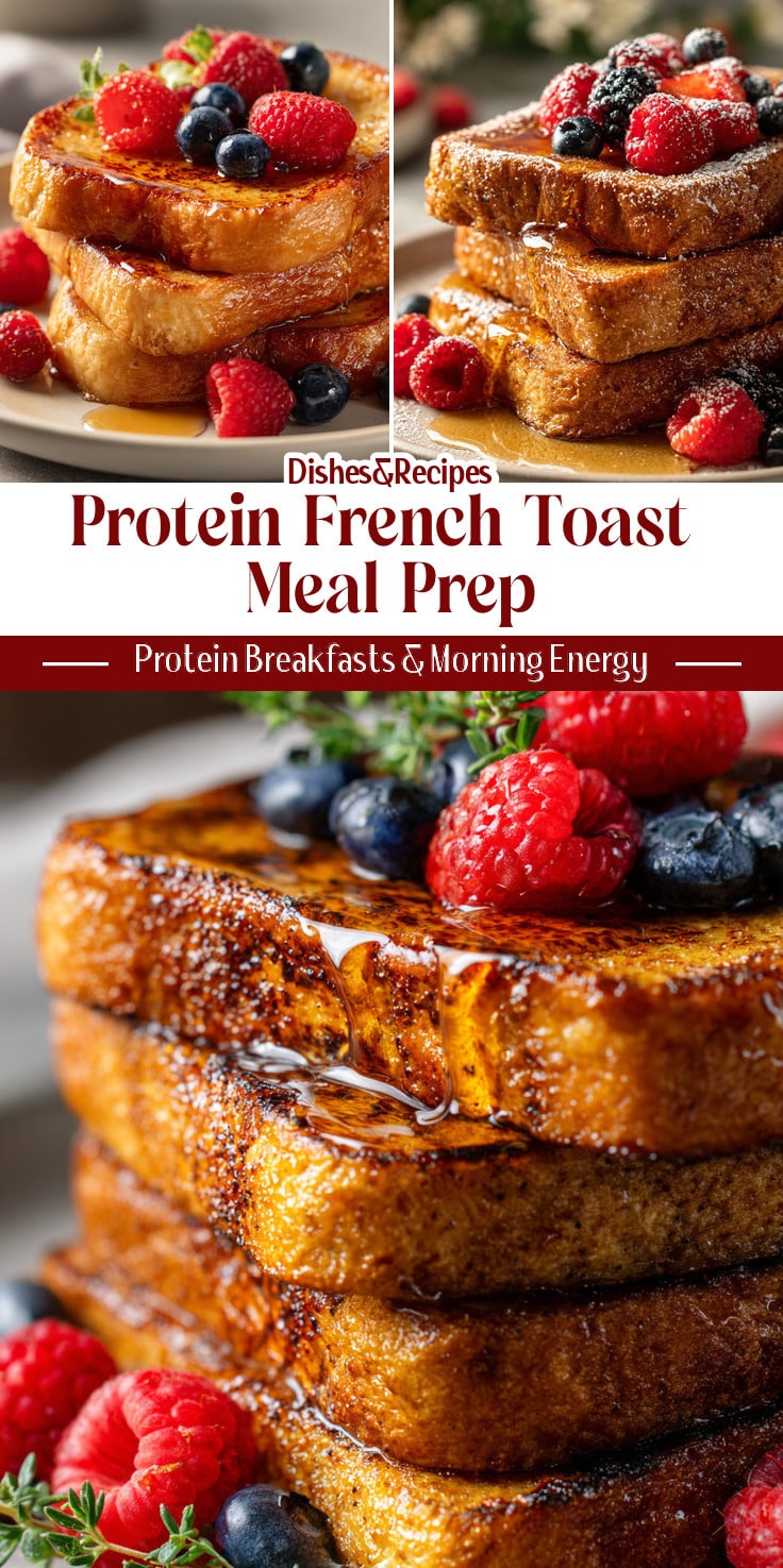 30g Protein French Toast (Meal Prep)