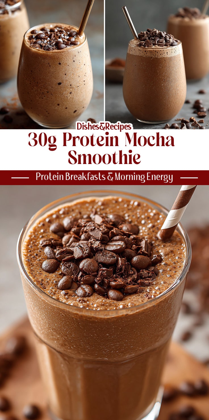 30g Protein Mocha Breakfast Smoothie 14 30g Protein Mocha Breakfast Smoothie