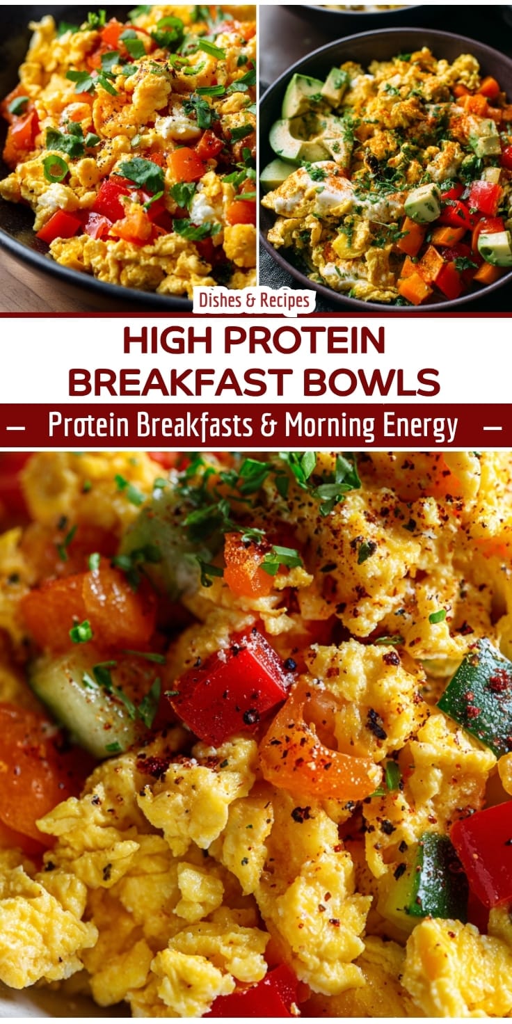High Protein Breakfast Bowls Meal Prep for Busy Mornings