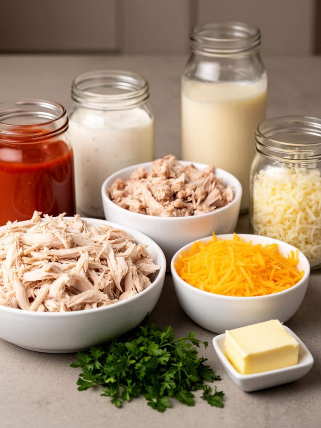 Buffalo Chicken Crescent Ring for Easy Appetizers