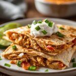 Buffalo Chicken Quesadillas with Cream Cheese: Easy Dinner Ideas 12 =