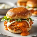 Buffalo Chicken Sliders for Game Day Food 12 =