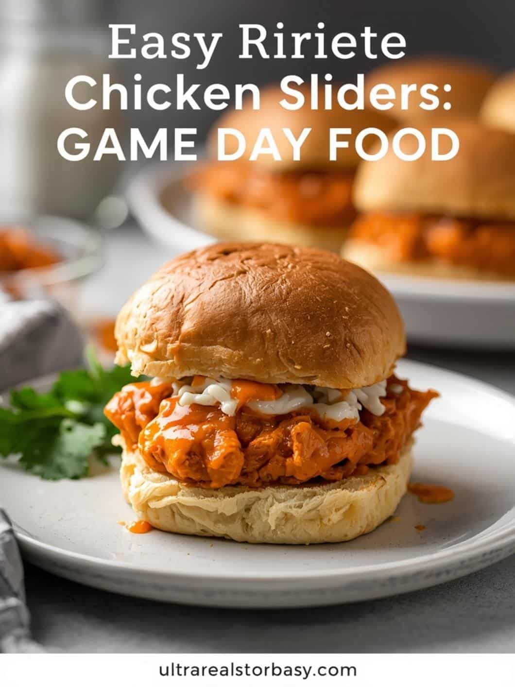 Buffalo Chicken Sliders for Game Day Food 15 Buffalo Chicken Sliders for Game Day Food