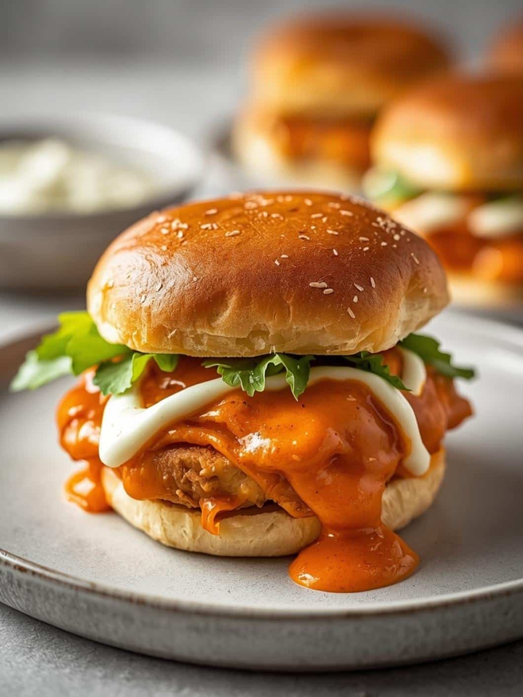 Buffalo Chicken Sliders for Game Day Food 11 Buffalo Chicken Sliders for Game Day Food