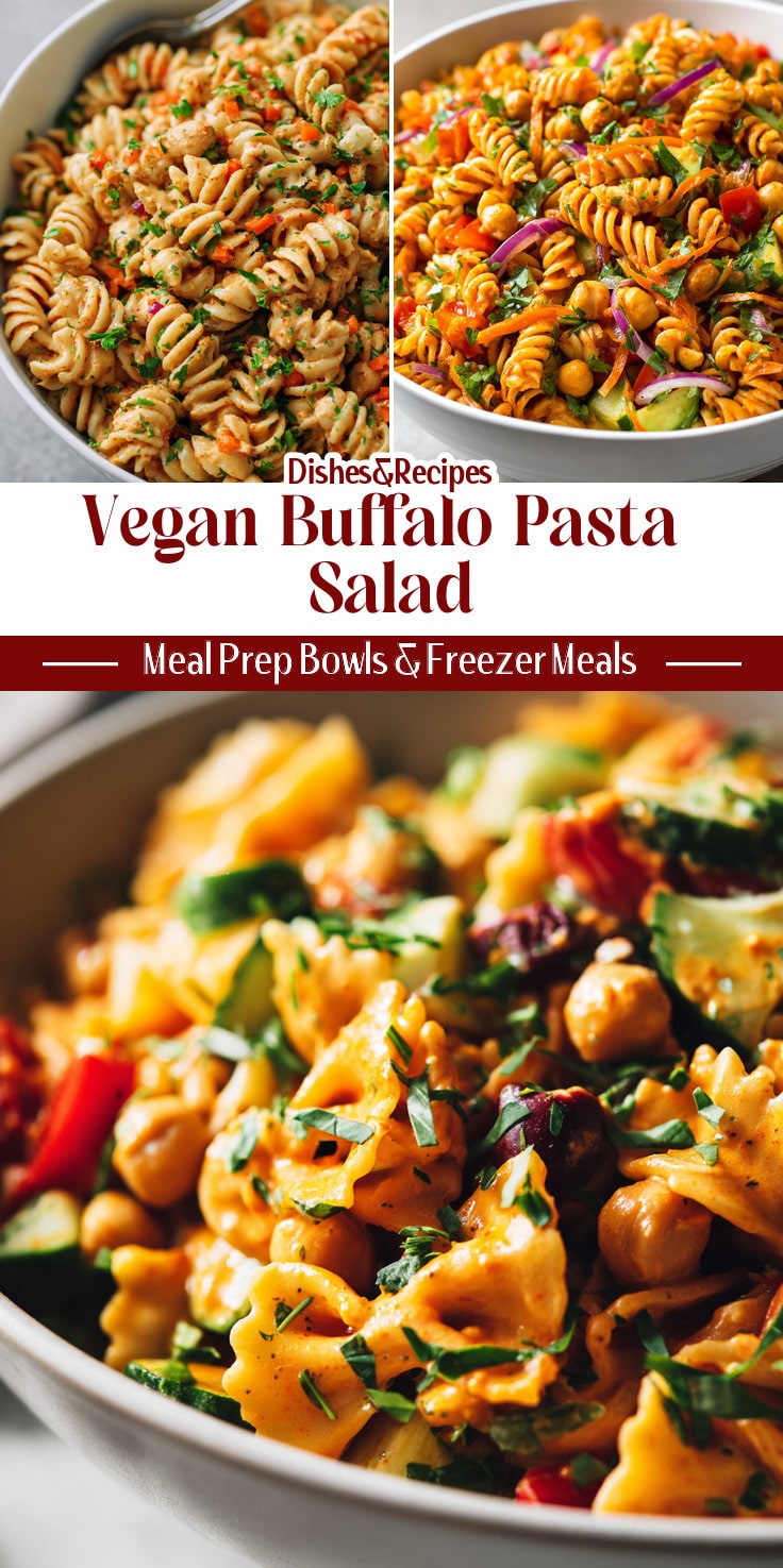 Vegan Buffalo Chickpea Pasta Salad for Easy Weeknight Meals 14 Vegan Buffalo Chickpea Pasta Salad for Easy Weeknight Meals