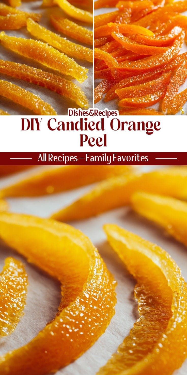 DIY Candied Orange Peel (Easy Homemade Garnish)