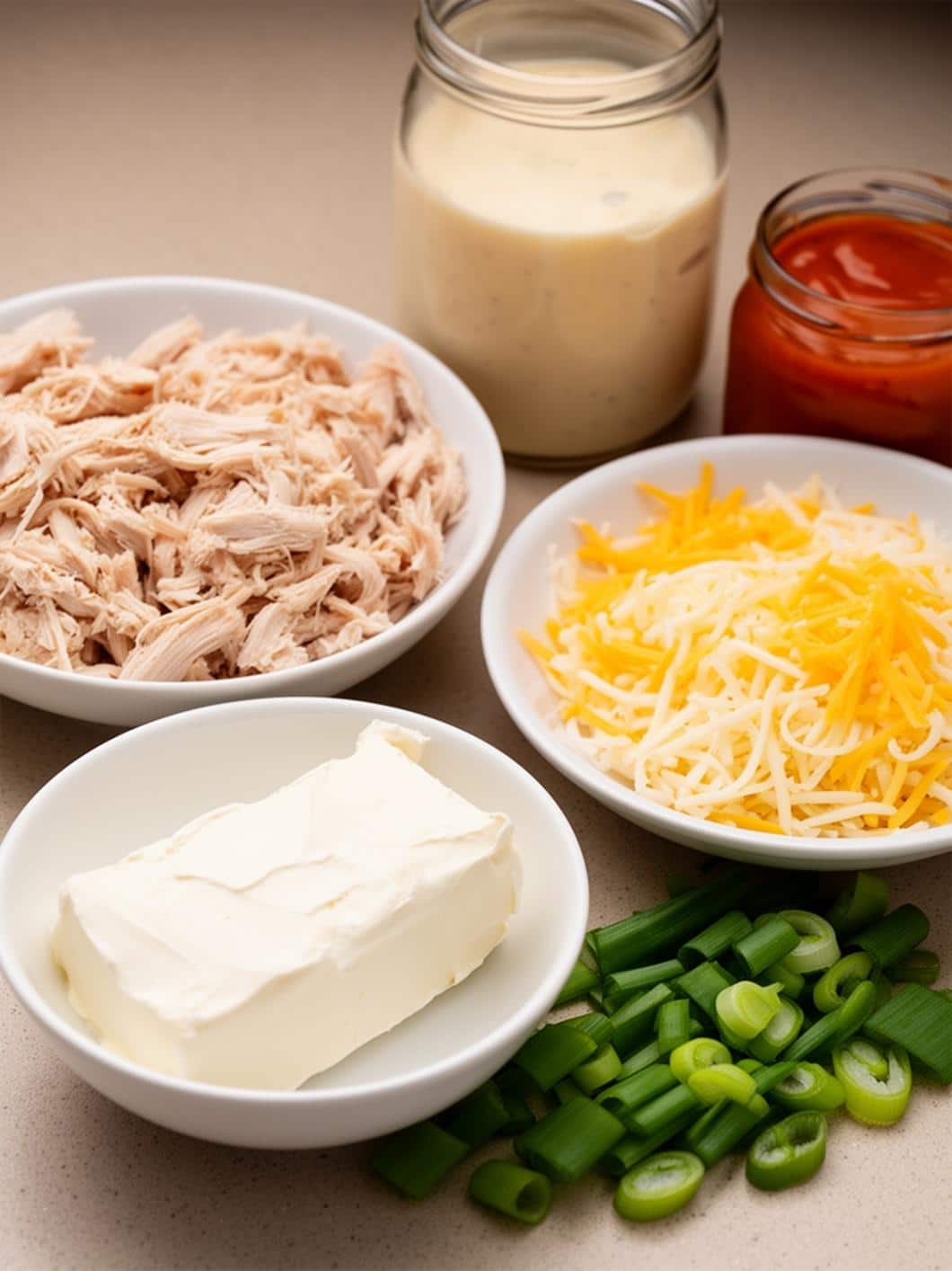 Cheesy Baked Buffalo Chicken Dip (Easy Recipe)