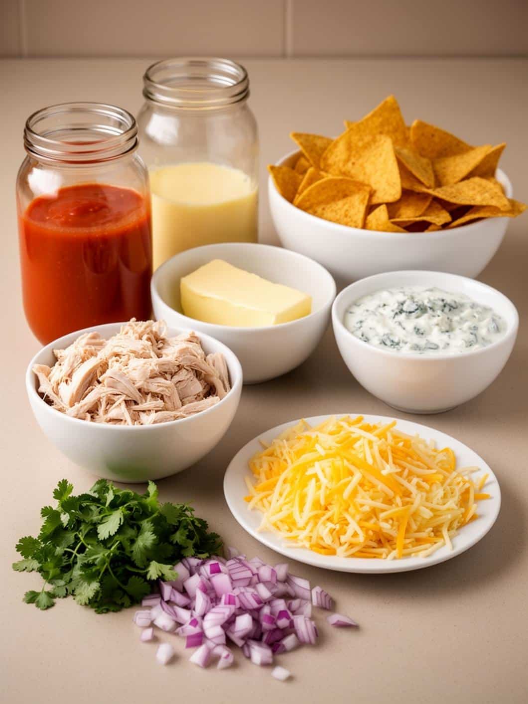 Cheesy Buffalo Chicken Nachos for Game Day