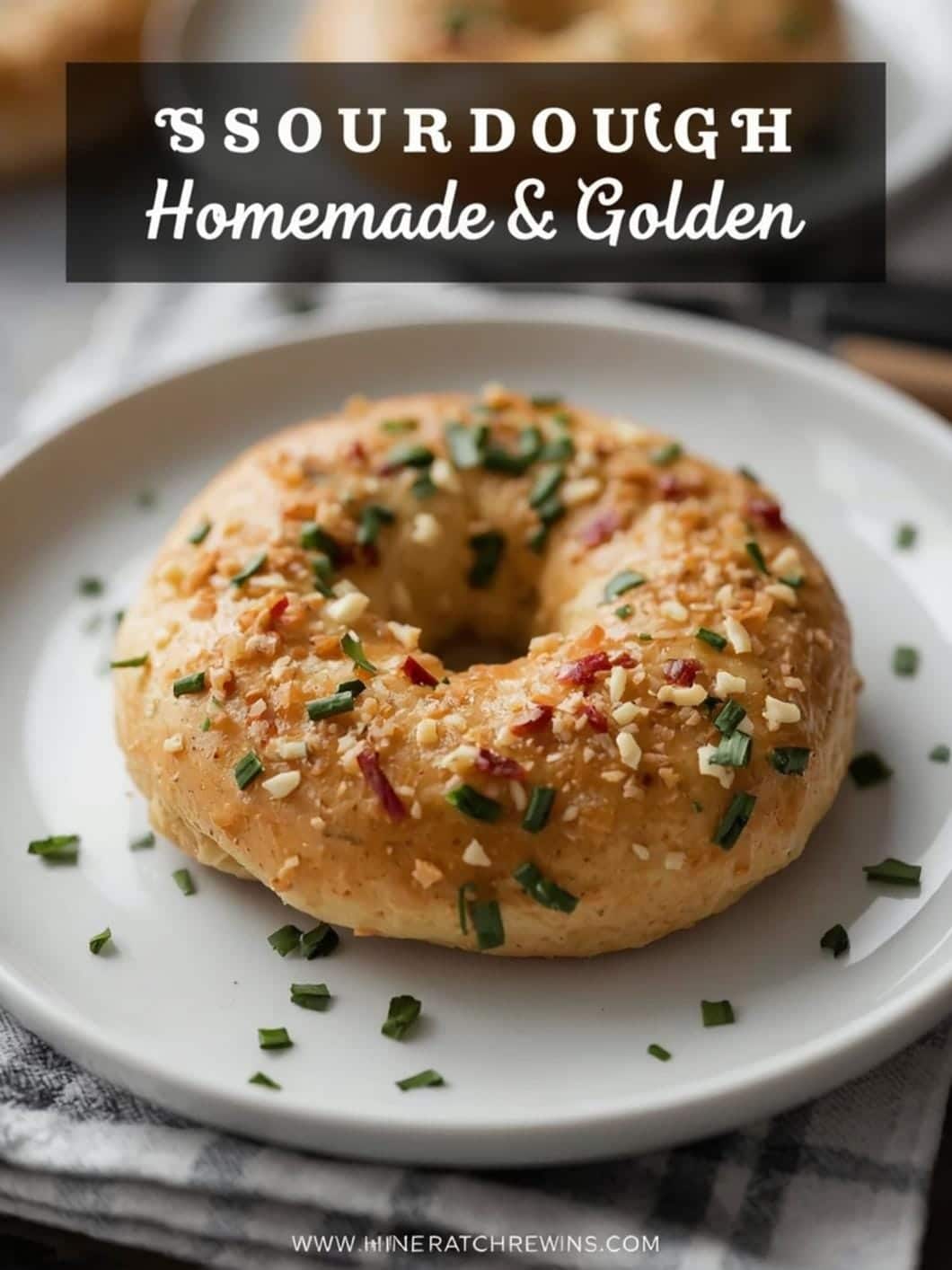 Chewy Sourdough Bagels (Homemade & Golden) 15 Chewy Sourdough Bagels (Homemade & Golden)