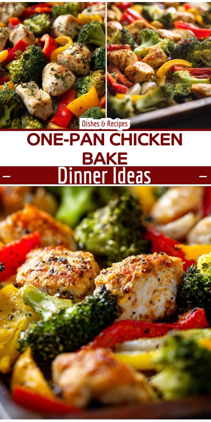 Healthy Chicken Dinners for Family: One-Pan Chicken Bake