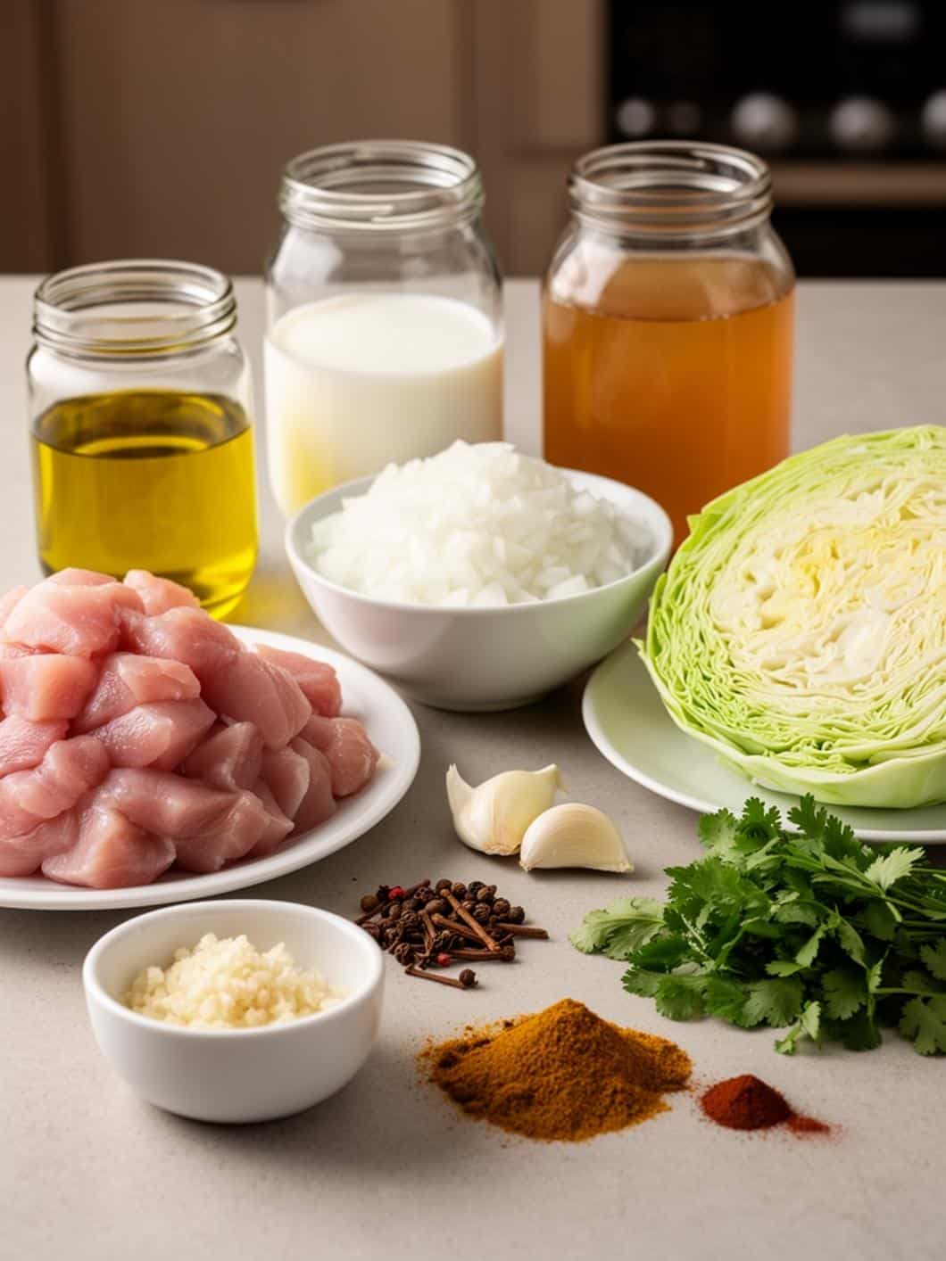 Creamy Chicken & Cabbage One-Pan Dinner (30 Minutes)