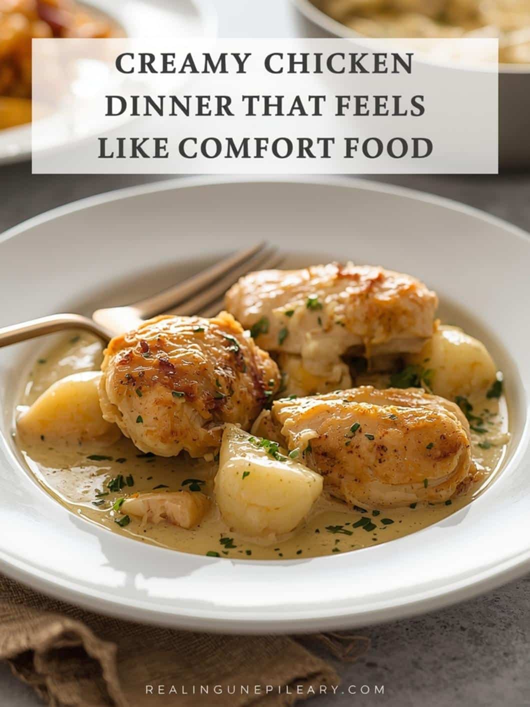 Creamy Chicken Dinner That Feels Like Comfort Food