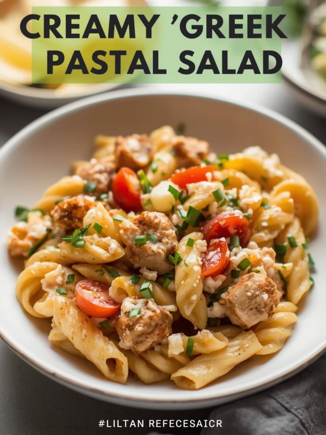Creamy Greek Chicken Pasta Salad for Easy Meal Prep 15 Creamy Greek Chicken Pasta Salad for Easy Meal Prep