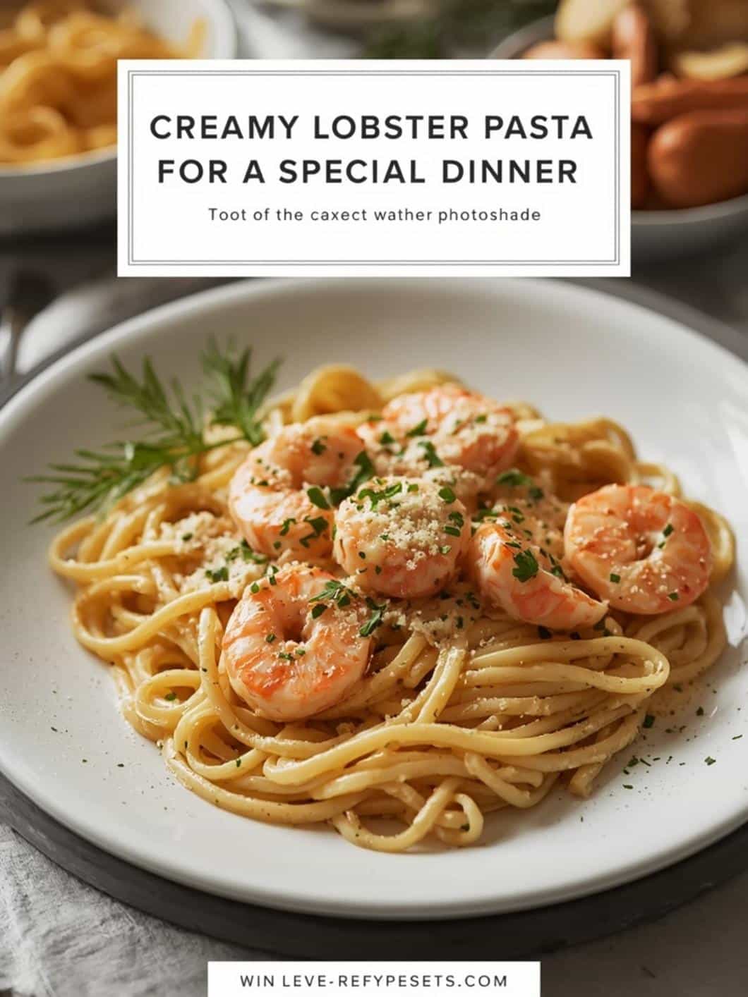 Creamy Lobster Pasta for a Special Dinner
