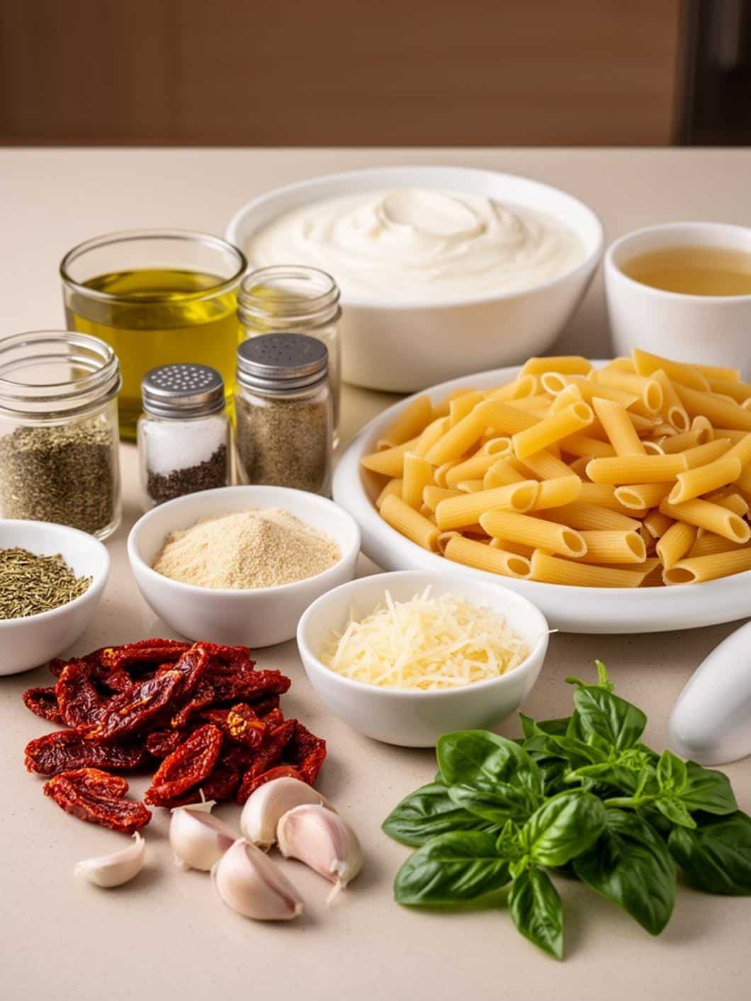 Creamy Sun-Dried Tomato Chicken Pasta (Cozy Dinner Idea)