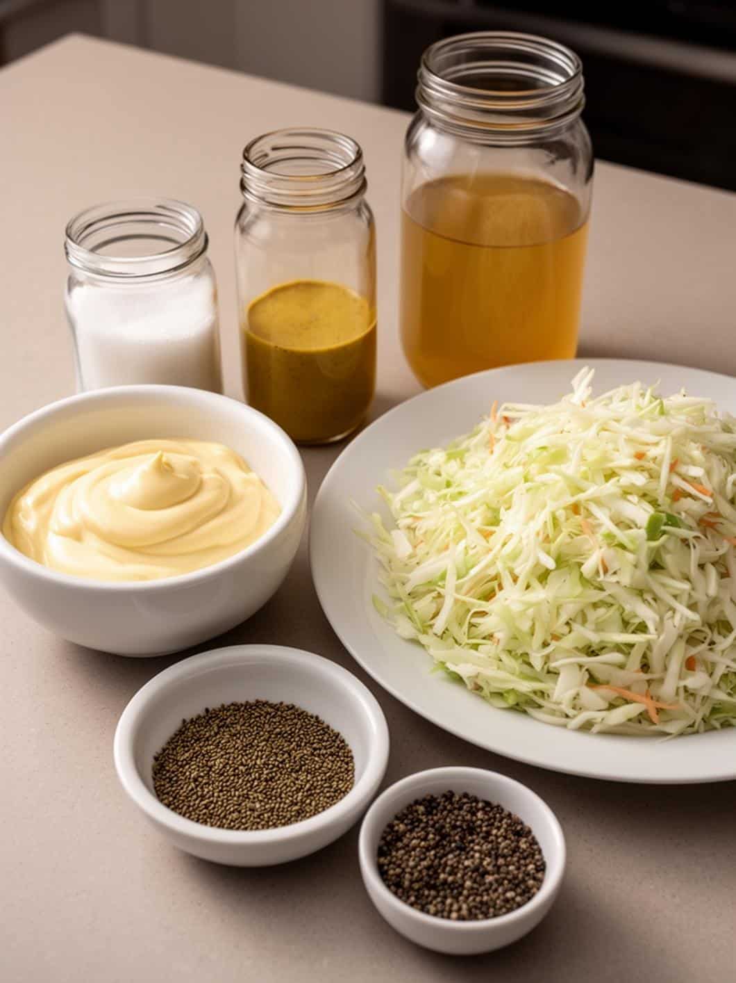 Easy Creamy Coleslaw Dressing (Sweet & Tangy)