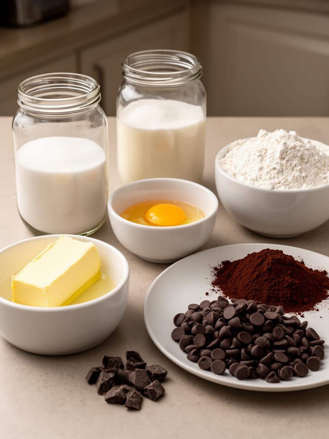 Easy Dark Chocolate Protein Brownies for Valentine's Day