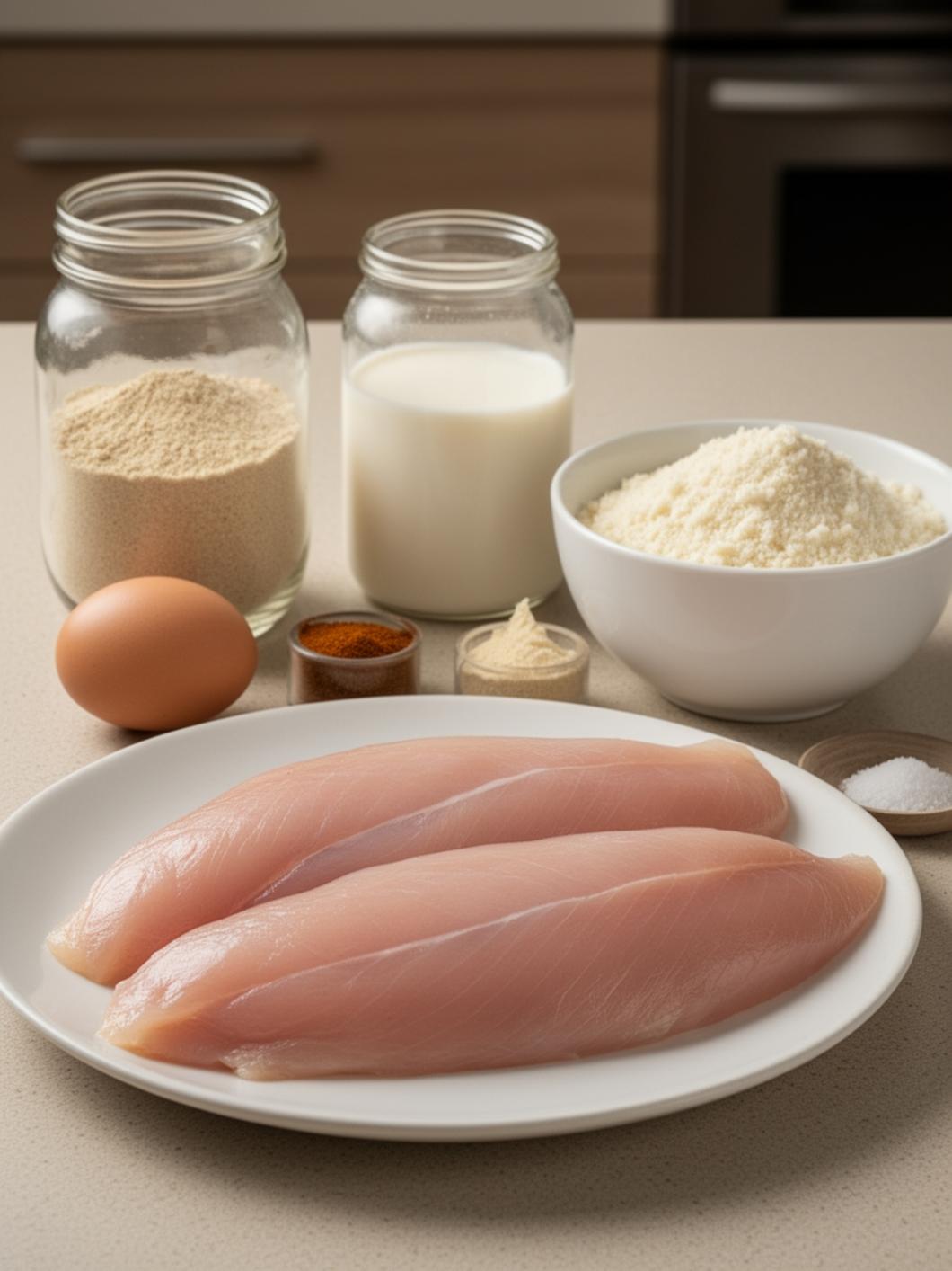 Easy Keto Chicken Nuggets in Air Fryer