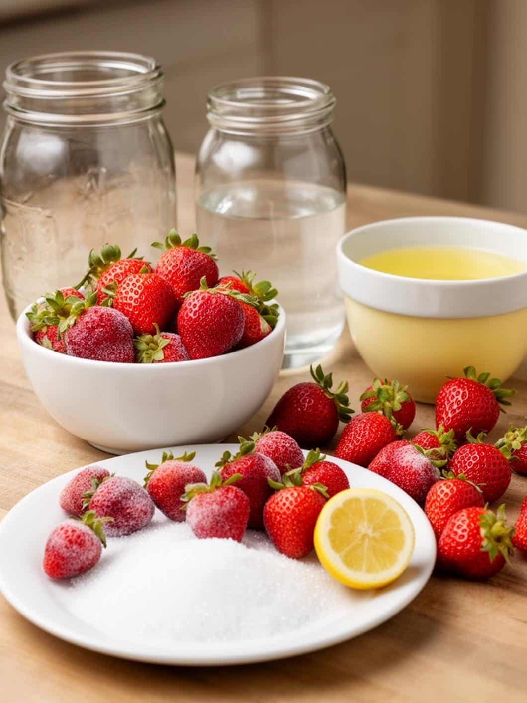 Easy Strawberry Puree for Frozen Drinks & Desserts