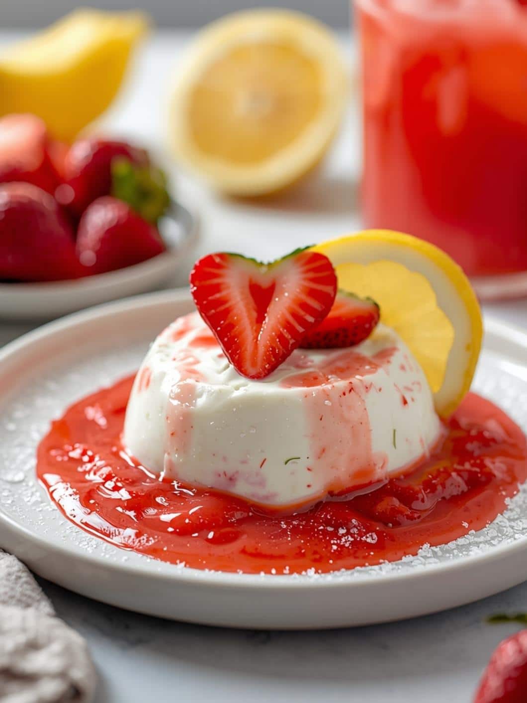 Easy Strawberry Puree for Frozen Drinks & Desserts