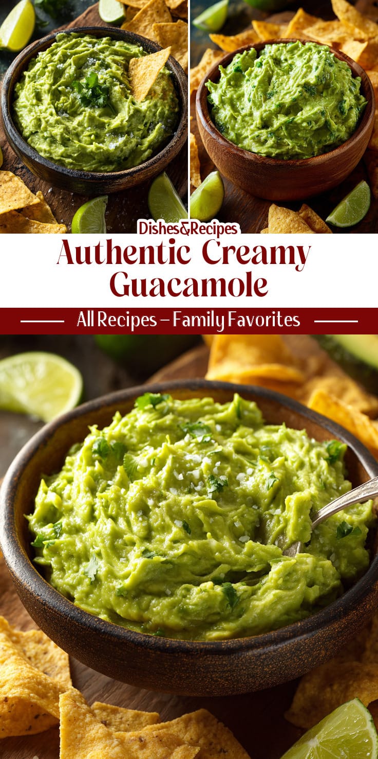 Authentic Homemade Guacamole That's Creamy & Delicious