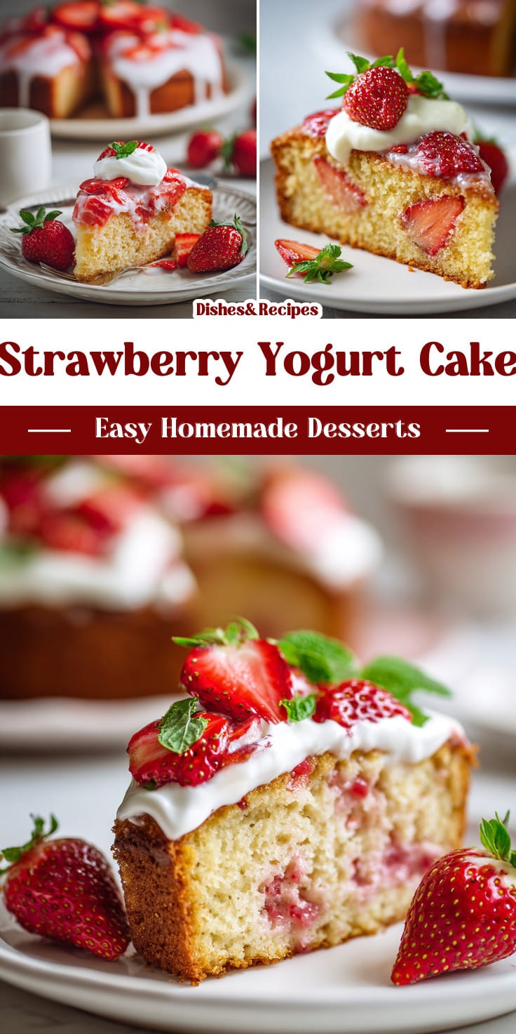 Fresh Strawberry Yogurt Cake: A Sweet Treat for Spring