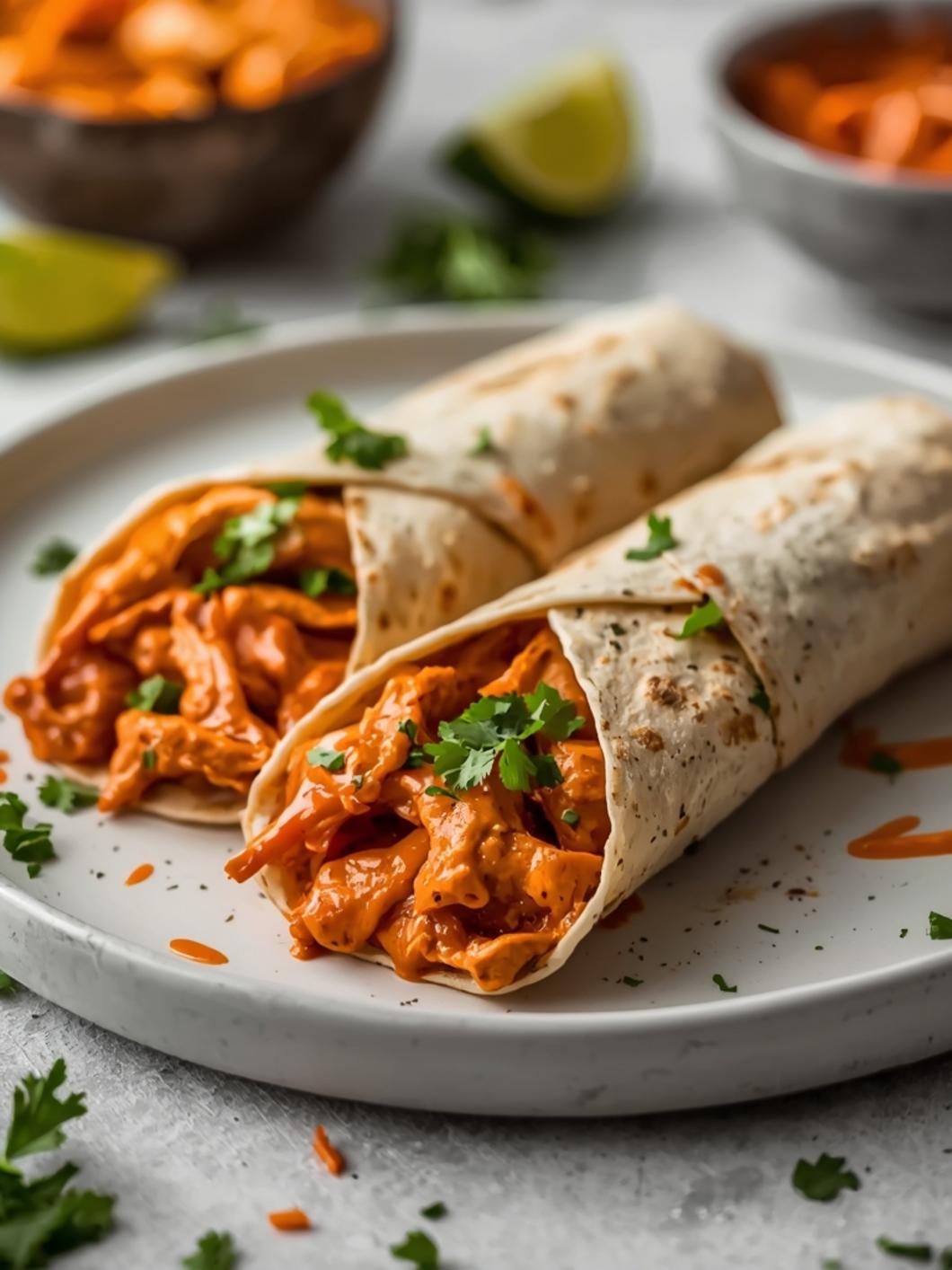 Healthy Buffalo Chicken Wraps for Easy Weeknight Dinners 15 Healthy Buffalo Chicken Wraps for Easy Weeknight Dinners