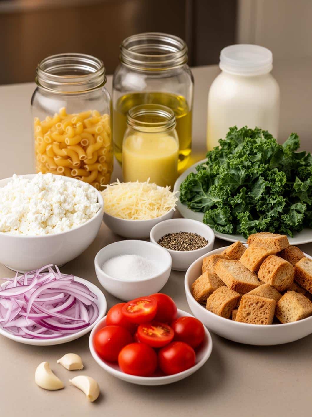 Healthy Cold Pasta Salad That's Cheesy & Delicious