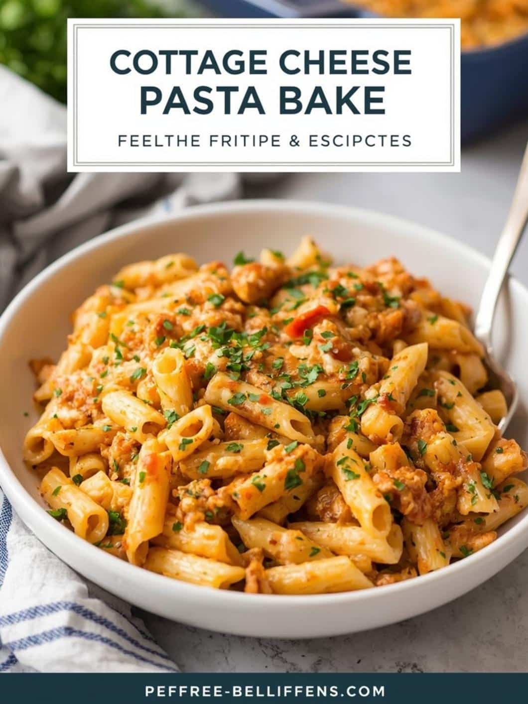 Healthy Cottage Cheese Pasta Bake That Feels Like Comfort Food