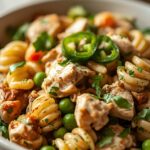 Healthy Jalapeño Lime Chicken Pasta Salad for Easy Meal Prep 12 =