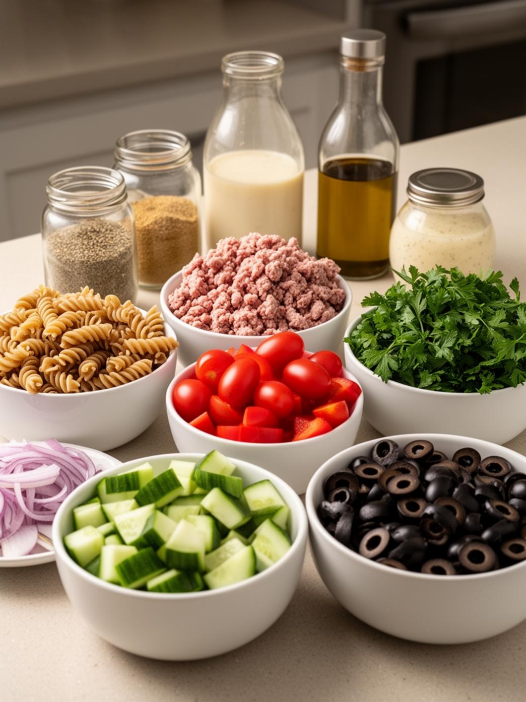 Healthy Protein Pasta Salad for Easy Meal Prep Lunches 13 Healthy Protein Pasta Salad for Easy Meal Prep Lunches