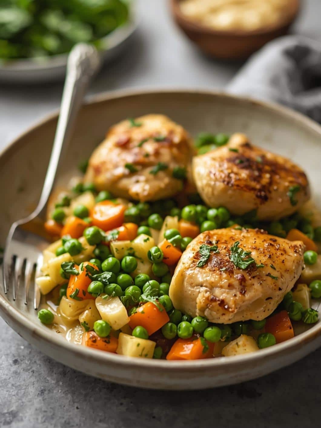 Healthy Spring Chicken Skillet That Feels Like Comfort Food