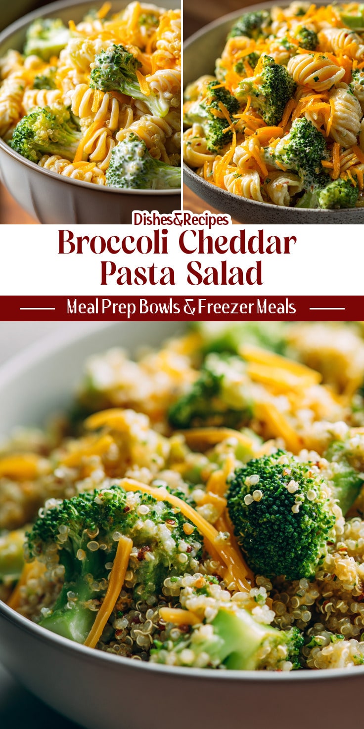 High-Protein Broccoli Cheddar Pasta Salad for Easy Weeknight Meals